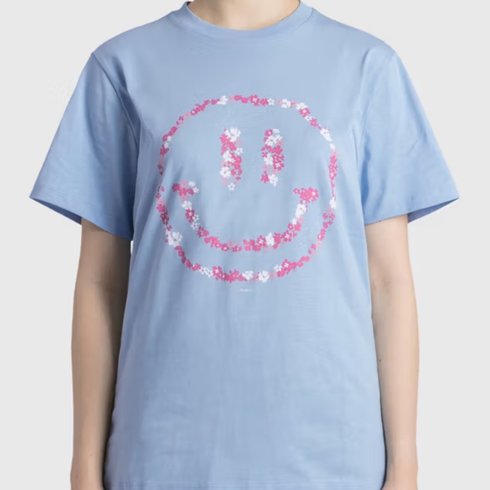 Ganni | Ganni Smiley Face Tshirt Floral